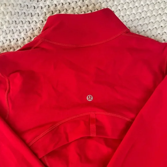 lululemon define jacket luon true red size 8 - Picture 8 of 8